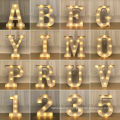 Hot selling Led Letter Lamp Kids A~Z LED Neon Night Holiday Light for party decoration